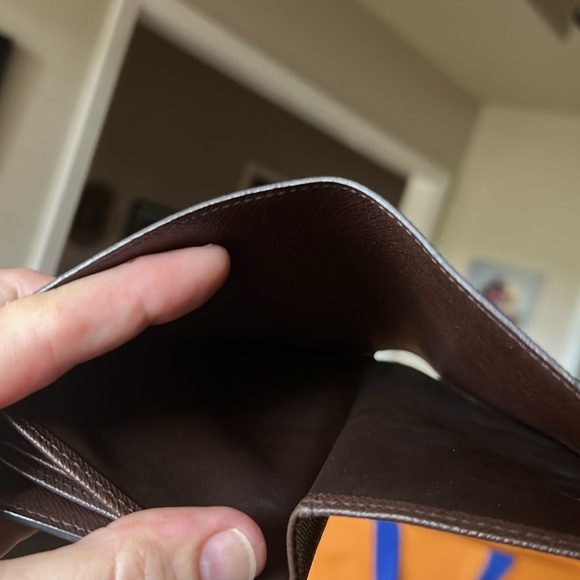 ❗️SOLD❗️Authentic Louis Vuitton DAMIER EBENE WALLET + Card wallet. - Picture 12 of 16